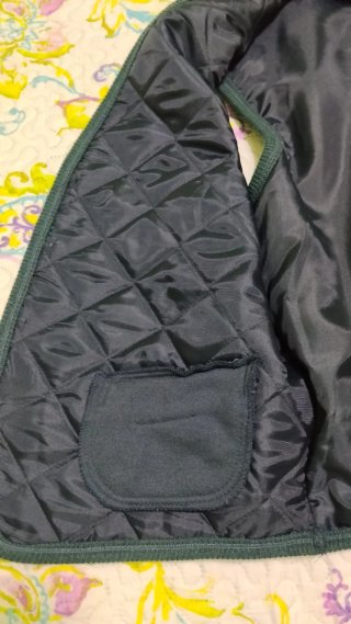 Chaleco Burberry's verde azulado hombre.