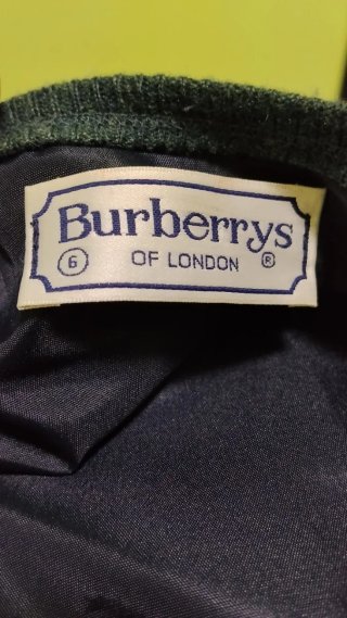 Chaleco Burberry's verde azulado hombre.