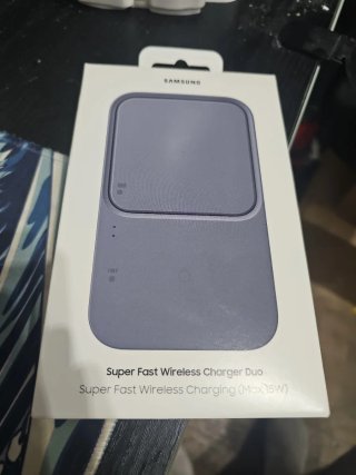 Cargador Inalámbrico Samsung Duo Nuevo