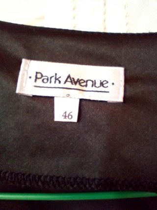 Top negro Park Avenue Talla 46