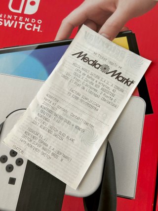 GARANTÍA Switch OLED