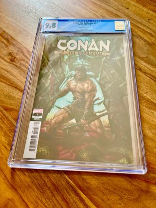 Comic gradeado CGC 9.8 - Conan The Barbarian #1