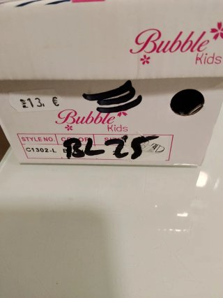 Sandalias niña blancas y doradas, numero 25