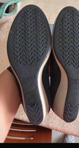Scarpe Geox in camoscio blu