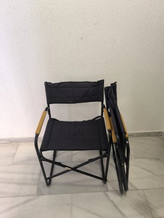 Juego de 2 Sillas Director Plegables