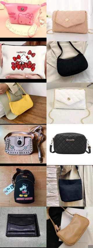Lote 20 bolsos, bandoleras, carteras.. Sólo 1'80€!