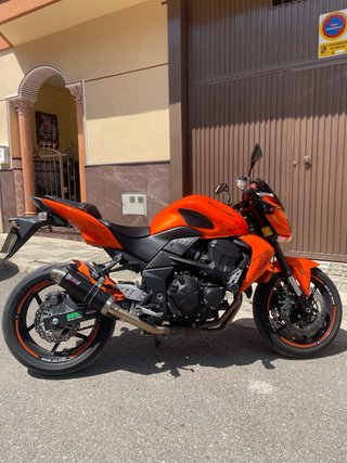 Kawasaki Z750 Naranja
