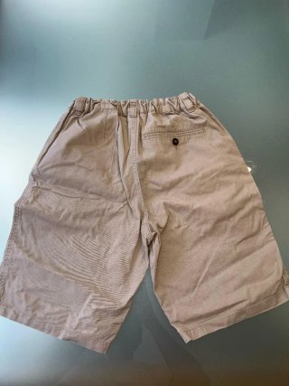 Conjunto Polo verde y Pantalón Corto beige talla S