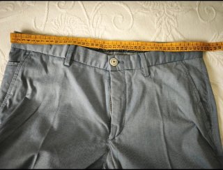 Pantalón chino Massimo Dutti azul