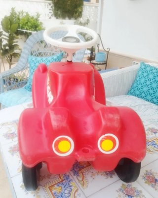 Cochecito Bobby Car Rojo