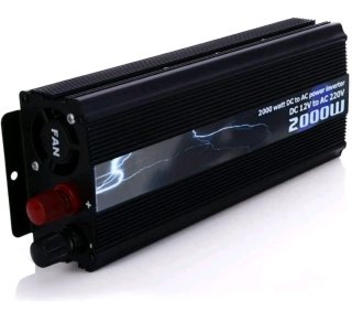 INVERTER 2000W 12v 220v + REGOLATORE 30A 12/24v