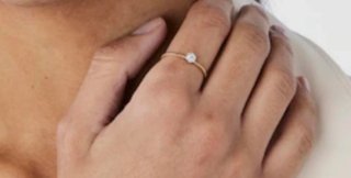 Anillo TOUS Oro 18kt Diamantes con roseton.