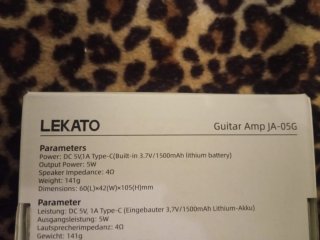 LEKATO Guitar Amp JA-05G Bluetooth
