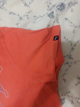 Camiseta Puma Talla XL Hombre Naranja