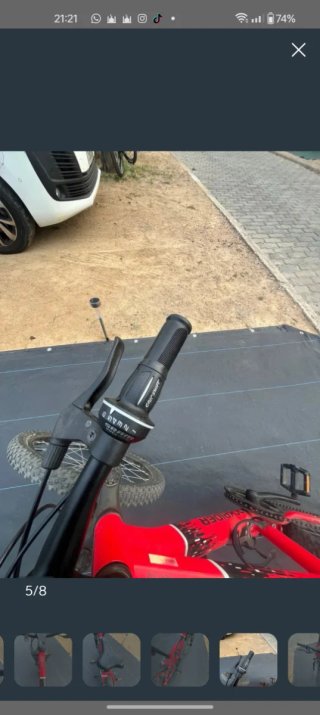 Bici Rockrider ST 900 Roja solo 15 día uso