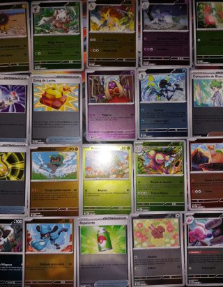 Cartas pokemon reverse holo megaevolucion español