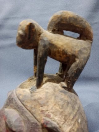 Máscara africana Antigua Etnia Yoruba