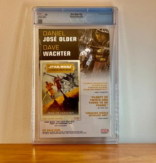 Cómic gradeado CGC 9.8 - Star Wars #24 de 2022