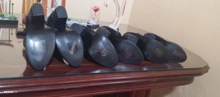 Botines negros de ante