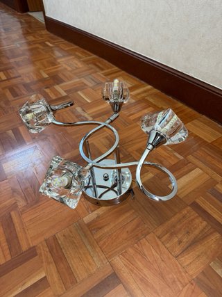 Lámpara Techo LED cristal