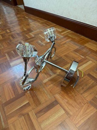 Lámpara Techo LED cristal