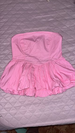 Top rosa Stradivarius