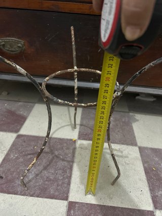Soporte para macetas de metal