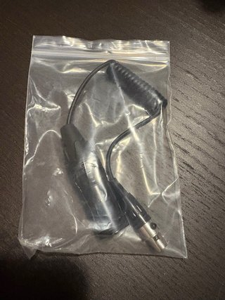 Cable en espiral XLR > miniXLR