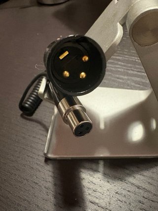 Cable en espiral XLR > miniXLR