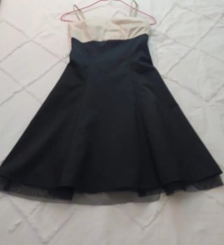 Vestido Vero Moda Beige y Negro