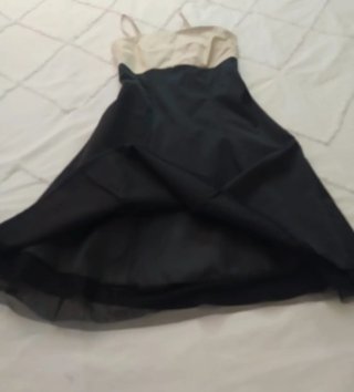 Vestido Vero Moda Beige y Negro