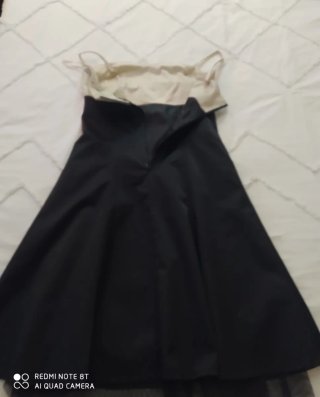 Vestido Vero Moda Beige y Negro