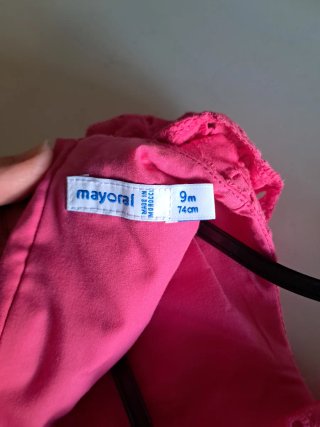 Vestito Mayoral 9 mesi