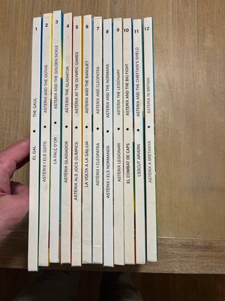 Asterix y Obelix en inglés y catalán, completo 12