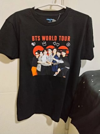 Camiseta BTS World Tour Tallas disponibles