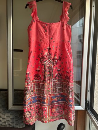 Vestido Uterqüe estampado