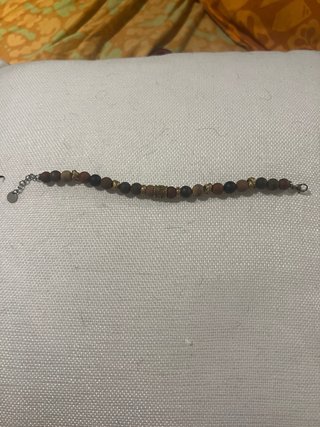 Bracciale Goyatè in legno e oro