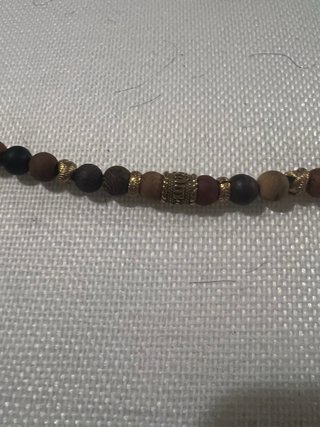 Bracciale Goyatè in legno e oro
