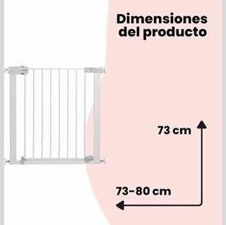2 Barreras Seguridad Niños ( Sin taladros )