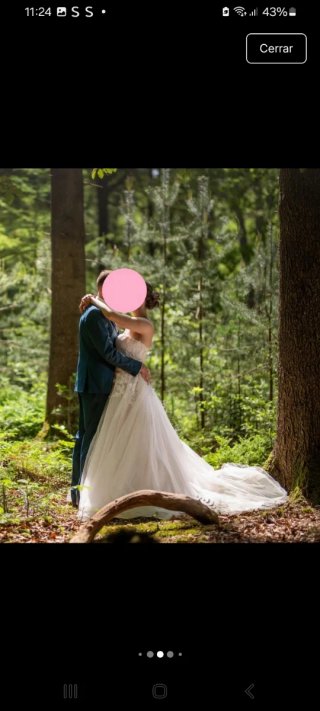 Vestido de Novia Blanco