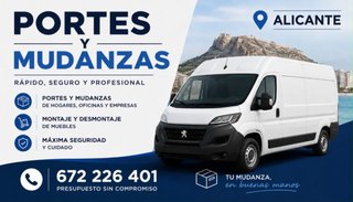 Se hacen portes y mudanzas