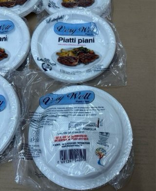 Offerta piatti piani solo per oggi