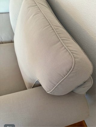 Sofá Ektorp Ikea 2 plazas beige