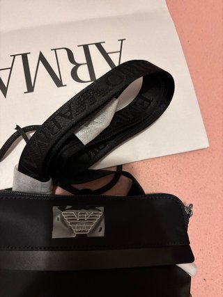 Bandolera Armani Negra