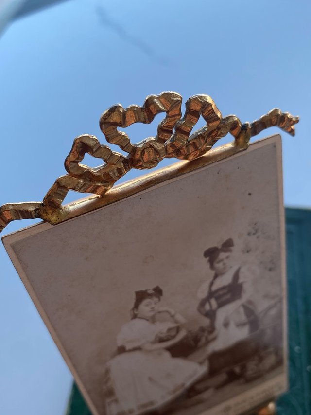 Portafotos antiguo francés XIX