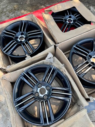 Llantas Ronal 4x108 7.5x18 Negro Mate