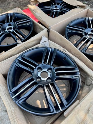 Llantas Ronal 4x108 7.5x18 Negro Mate