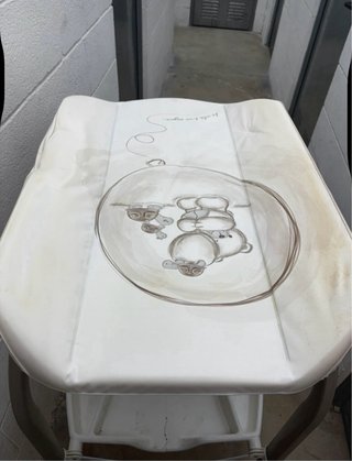 Cambiador de bebé plegable
