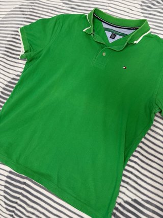 Polo Tommy Hilfiger Golf Verde Talla L
