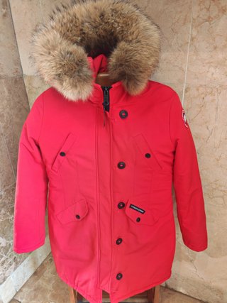 CANADA GOOSE ABRIGO ROJO L